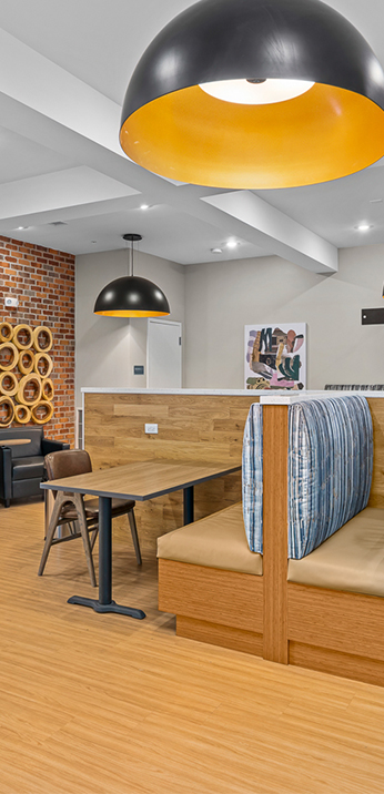 Lounge area