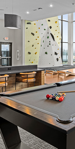 Pool room