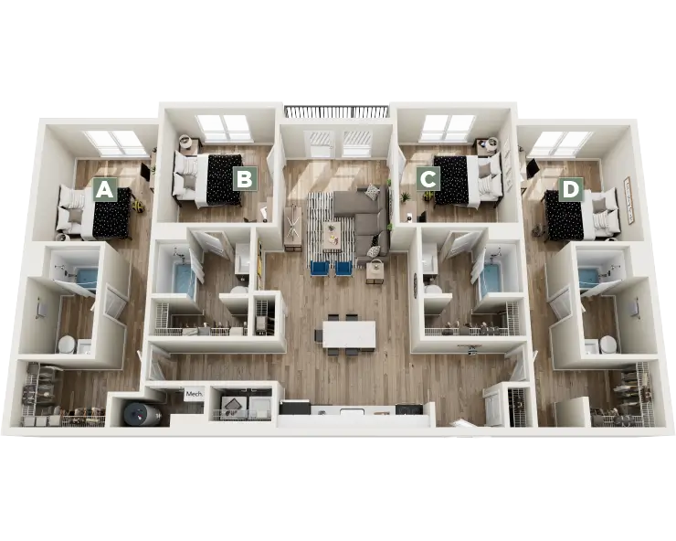 Divide Vista Floor plan