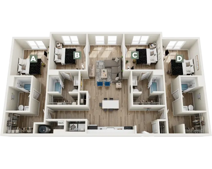 Desert Floor plan