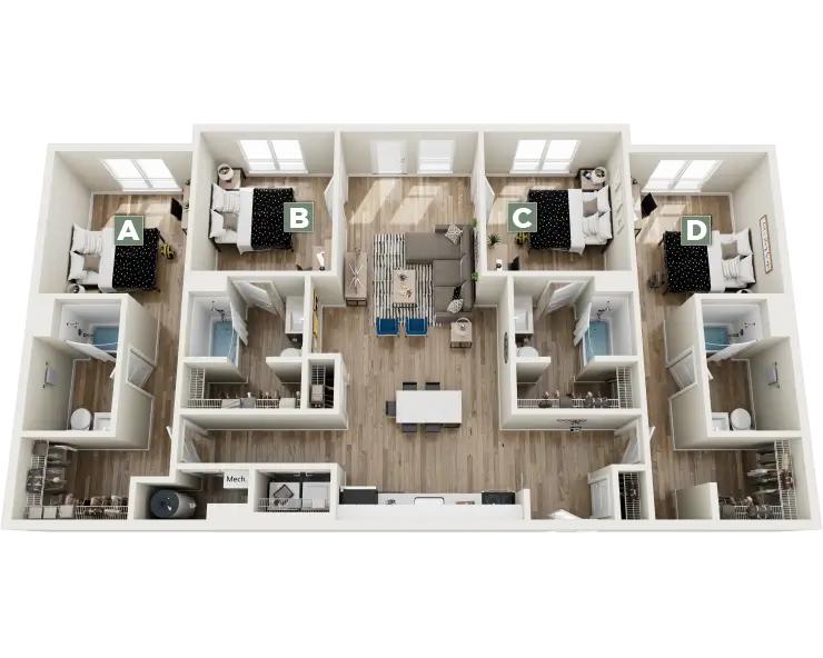 Desert Terrace Floor plan