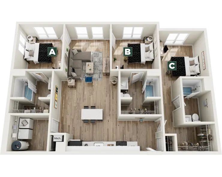 Clearwater Floor plan