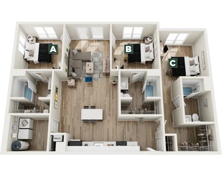 Clearwater Terrace Floor plan