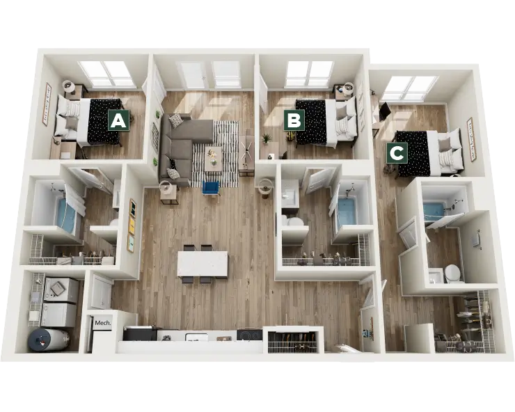 Canyon Terrace Floor plan