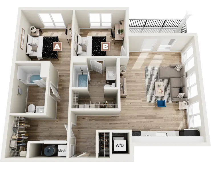Brook Vista Floor plan