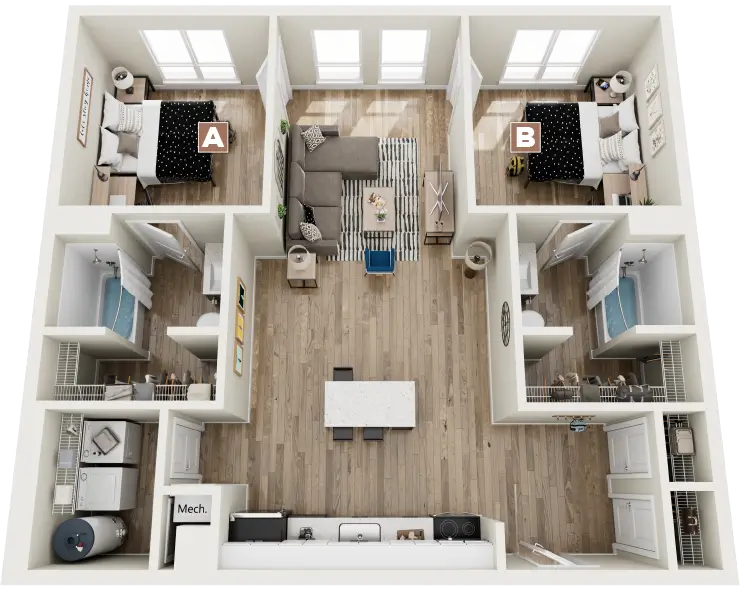 Bluff Floor plan