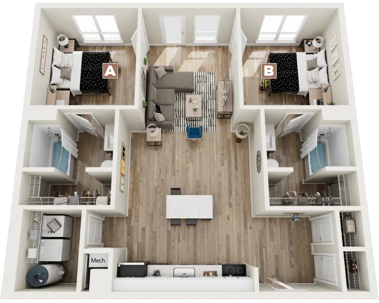 Bluff Terrace Floor plan