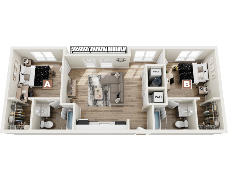 Basin Vista Floor plan