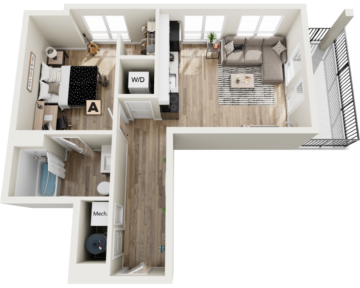 Alpine Floor plan