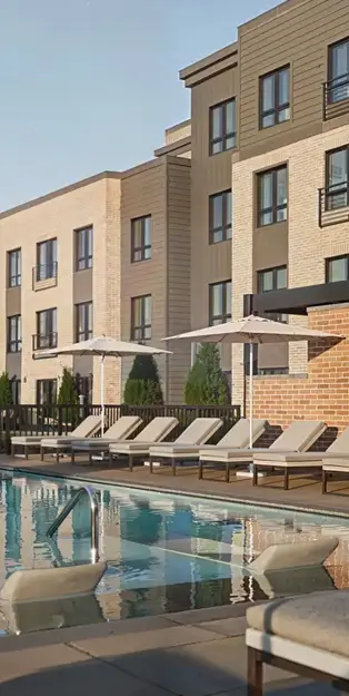 resort style pool